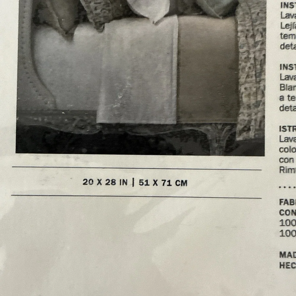 2 Ralph Lauren Cassandra Standard Pillow Shams Constantina Collection Cream NEW